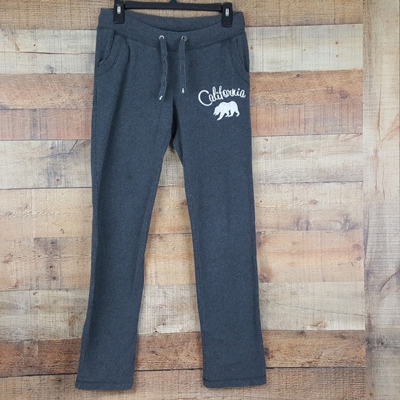 California Reflex Jogger Pants Women's Size S Gray Drawstring - Picture 1 of 8